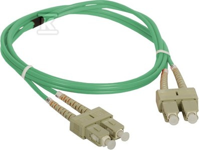 PATCH CORD MM OM3 SC-SC DUPLEX 50/125 2M