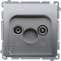 BMZAR1/1.01/43 GNIAZDO BASIC SREBRO M.