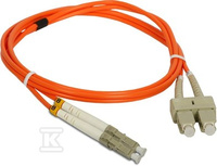 PATCH CORD MM OM2 LC-SC DUPLEX 50/125 1M