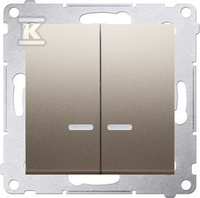 DW7/2L.01/X/44 ŁĄCZNIK SIMON54 ZŁOTY
