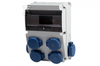 ROZ.LAGO 10M 6X230V   IP65