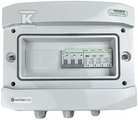 ROZDZ.PRZYŁ.AC IP65 AC T1+T2 63A 3F