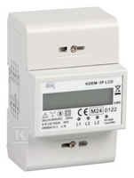 LICZNIK ENERGII KDEM-3P LCD
