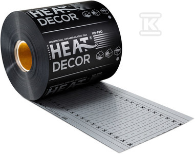 FOLIA GRZEW.HD-PRO 80W/M2-SZER.25CM-1MB