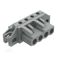 GNIAZDO THT, KON.KĄ.RA.5 MM, 4-BIEG., K