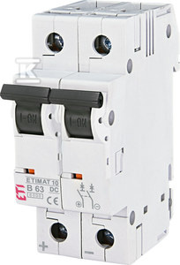 WYŁĄCZNIK ETIMAT 10-DC 2P B63 6KA