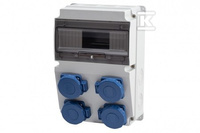 ROZ.LAGO 10M 4X230V   IP65