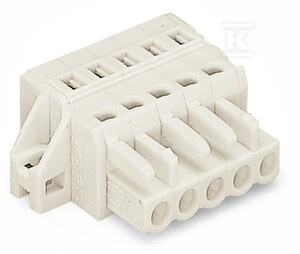 GNIAZDO 1-PRZE.CA.CLAMP®, 2,5 MM2, RA.