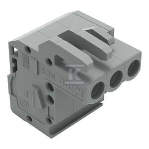 GNIAZDO 1-PRZE.KĄ.CA.CLAMP®, 2,5 MM2,
