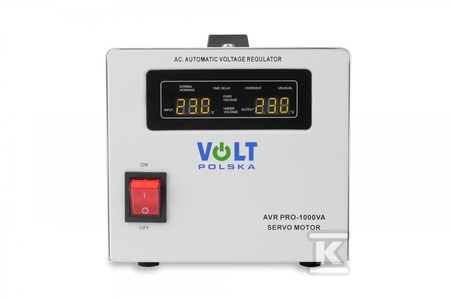 STABILIZATOR NAP.AVR PRO 1000VA 3% SERVO
