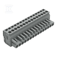 GNIAZDO 1-PRZE.KĄ.CA.CLAMP®, 2,5 MM2,