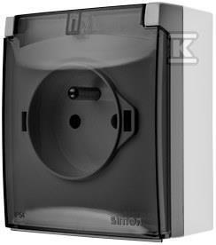 GN.1-KR.Z/U IP44 TR.SZARY AQUACLICK