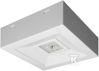 OPR.LOVATO N ECO LED 1W 1H 1-ZAD.BIAŁA