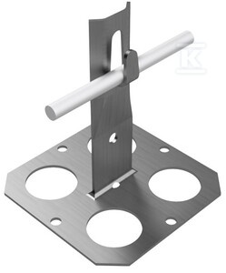 U.PRZYK.MET.PODS.Z OTWO.ZACISK:H=15CM NI