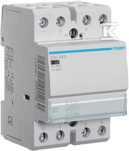 STYCZNIK 230VAC 3NO+1NC 40A AC-7A/B