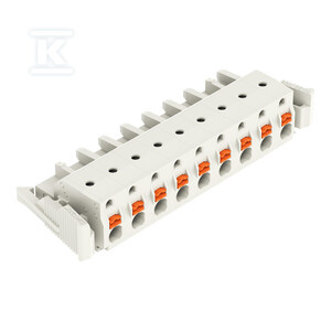 GNIAZDO 1-PRZE.PRZY.PUSH-IN CA.CLAMP®,