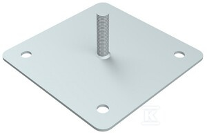 UCHWYT MOCUJĄCY PIONOWY-TULEJA: M12 /OC