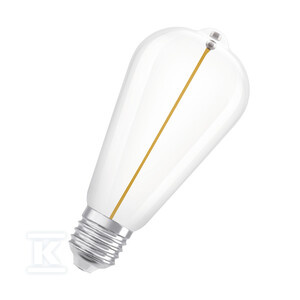 ŻAR.LED VINT,GL&FIL 2.2W 827 CLR E27