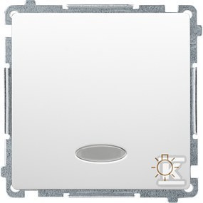 PRZYCISK ŚWIATŁO PODŚW.BIAŁY BMS1L.0