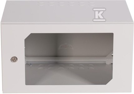 SZAFA19"6UX600X600,DRZ.Z SZYBĄ,ZEW,SZAR