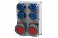 ROZ.R-300 2X16/5 4X230V  IP65
