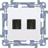 CGHDMI2.01/11 GNIAZDO SIMON10 BIAŁY