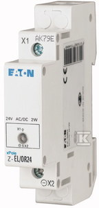 Z-EL/BL230 LAMPKA POJEDYNCZA NIEBIESKA