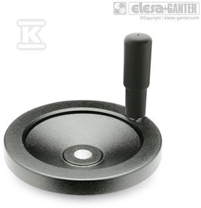 GN 323-200-K20-R KOŁO RĘCZNE