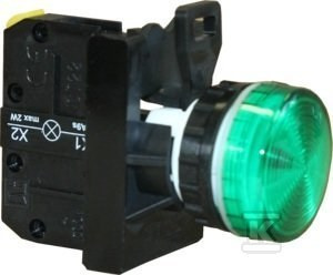 LAMPKA SYGN. ŻÓŁTA 230V ŻARÓWKA
