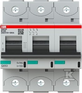 WYŁĄCZNIK NADMIAROWO-PRĄDOWY S803P-B1