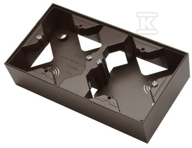 PUSZKA N/T 2-KR.CZARNY MET.SONATA