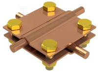 ZŁ.KRZY. 4OTW.2PŁYT.: B DO 40MM /CU/