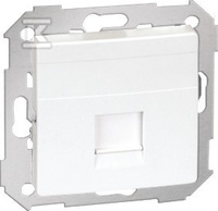 POKRYWA GN.RJ45(ADAP+ŻALUZJ)BIAŁA