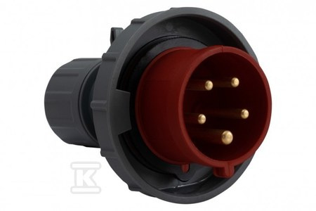 WTYK SIŁOWY 16A 5P FE IP67