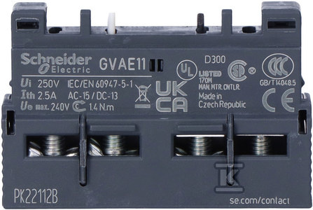 GVAE11 [1Z1R] BLOK STYK.POM.BEZZWŁ.CZO?
