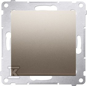 PRZYCISK POJ.ROZW.ZŁOTY MAT SIMON54