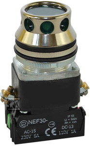 PRZYC.NEF30-KLD XY/24V-230V ZIELONY