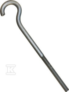 ŚRUBA NACIĄGOWA HAKOWA L=300 MM