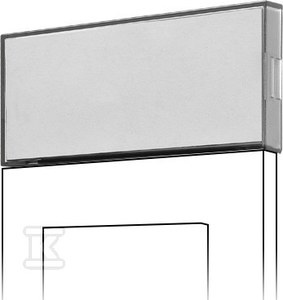 SZYLD OPISOWY DUŻY TRANSP.JASNY SIMON55