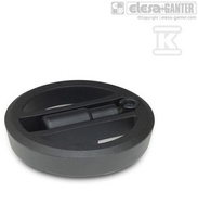 GN 924.3-125-K12-R-SW KOŁO RĘCZNE