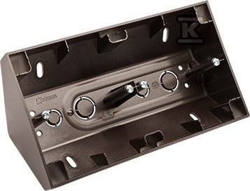 PUSZ.N/T NAROŻNA 2-KR. ANTRACYT SIMON54