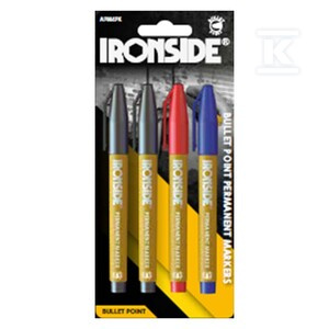 ZESTAW MARKERÓW PERMANENTNYCH IRONSIDE