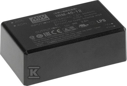 IRM-45-24 MODUŁ AC/DC 45W 24V 1.9A