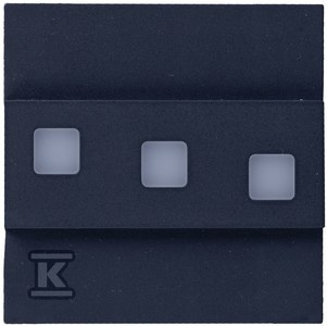 LED VIKA, ANTRACYT, 1,2W, 5900K