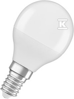 LP.LED SUP CLS.CLC P 40 FR 4.9W/927 E14