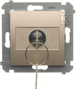 DWZK.01/44 ŁĄCZNIK SIMON54 ZŁOTY MAT