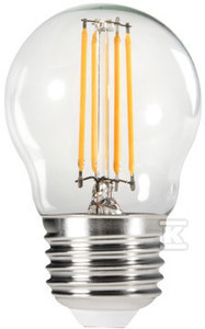 ŻARÓWKA LED XLED G45 E27 4,5W-WW