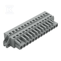 GNIAZDO 1-PRZE.CA.CLAMP®, 2,5 MM2, RA.