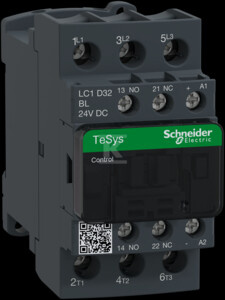 STYCZ.TESYS D AC3 32A 3P 1NO 1NC 24VDC