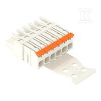 GNIAZDO 1-PRZE.DŹWI.PUSH-IN CA.CLAMP®,